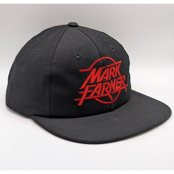 Other - Mark Farner Grand Funk Snapback Hat Cap Black Red Music Musician